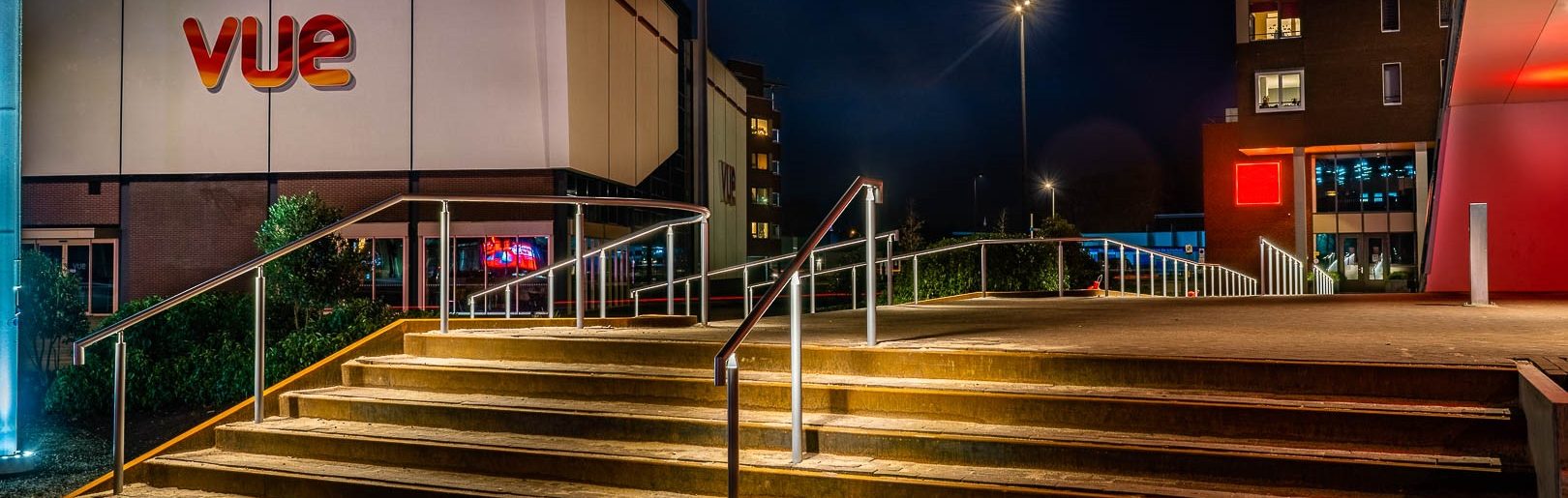 ILLUNOX® voorbeeld buiten leuningen met LED verlichting 3