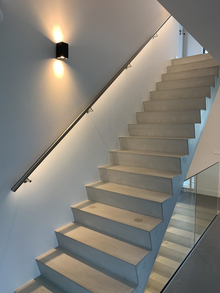 Trapleuning met led
